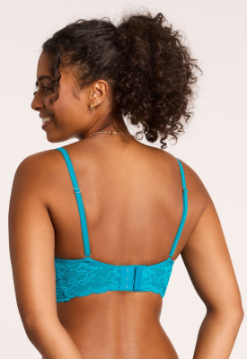 Montelle Lace Bralette (86% Polyamid, 14% Elasthan) Türkis / 80B/C