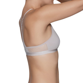 AIKYOU AUDREY BH paddable rosegrey L (92% Baumwolle, 8% Elasthan)
