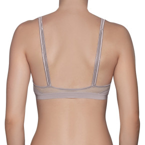 AIKYOU STELLA BH rosegrey XS (92% Baumwolle, 8% Elasthan)