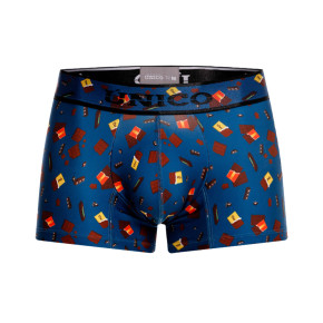 Mundo ÚNICO "FUN" Chocolate Boxer (87% Polyester, 13% Elasthan) L