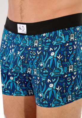 HOM Voyages Boxer (47% Modal, 47% Baumwolle, 6% Elasthan) S