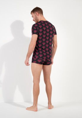 HOM Carlyle Tee-Shirt V-Neck (86% Polyamid, 14%  Elasthan) L