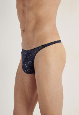 HOM Purple G-String (81% Polyamid, 13% Elasthan, 3%metallisiertes Polyester, 3% Polyester) XL