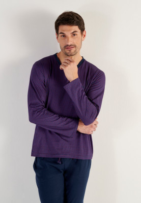 HOM Fats Pyjama (50% Modal, 50% Baumwolle) L