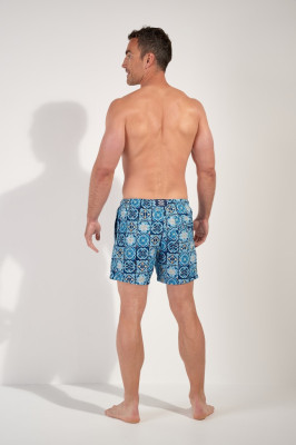 HOM Maiolica Beach Boxer (100% Polyester) L