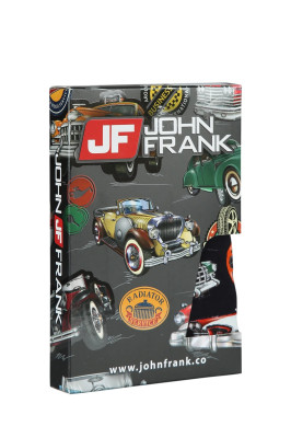 JOHN FRANK Retro Car Boxer (95% Baumwolle, 5% Elasthan) S