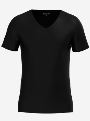 JOOP! Bodywear Everyday 2-Pack V-Neck Shirt weiß oder schwarz (95% Baumwolle, 5% Elasthan) S / Schwarz