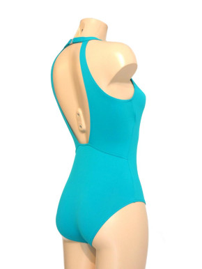 WASSERSTOFF 43 418 Badeanzug Sophisticated uni season 2025 - verschiedene Farben (80% Polyamid, 20% Elasthan) 42/XL / tabacco