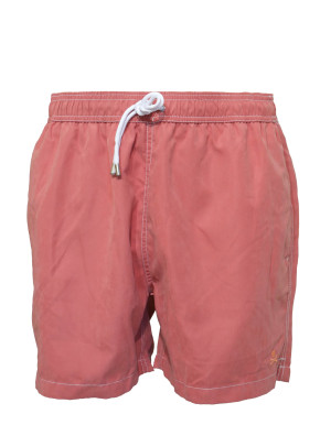 PAUL X BACKBLOOM Beach Boxer rostrot (100% Polyester) L