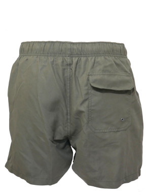 HAUTE PRESSION Beach Boxer Magic Print olive  (100% Polyester) M