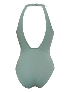 WASSERSTOFF 43 441 Badeanzug Sophisticated jacquard-musgo season 2025 (88% Polyamid, 12% Elasthan) 38/M
