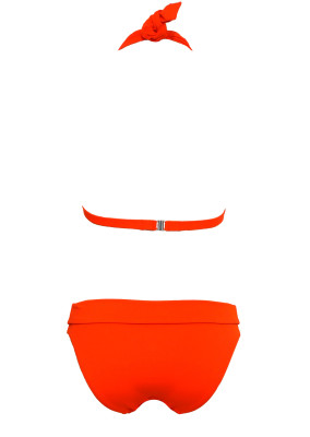 WASSERSTOFF 43 902 Triangelo Bikini True Love uni verschiedene Farben (80% Polyamid, 20% Elasthan) 42/XL / fresh orange