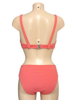 WASSERSTOFF 43 986 Neckring Bikini Jacquard season 2025 (88% Polyamid, 12% Elasthan) 38D / jacquard-blush
