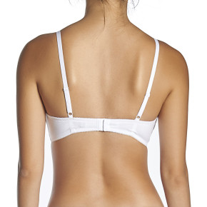 huit8 SWEET COTTON Triangle BH weiß (47% Baumwolle, 29% Polyamid, 24% Elasthan) 75A