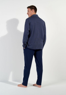 HOM Salvador Pyjama geknöpft (100% Baumwolle) S