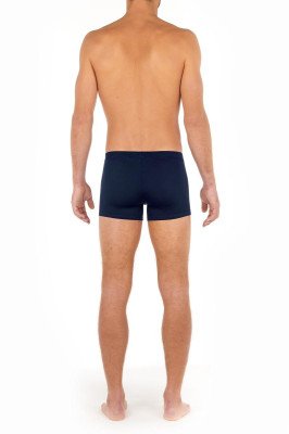 HOM HO1 Tencel soft Boxer navy (97% Lyocell, 3% Elasthan) S