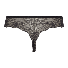 LingaDore Daily Lace String schwarz XS (80% Polyamid, 20% Elasthan)