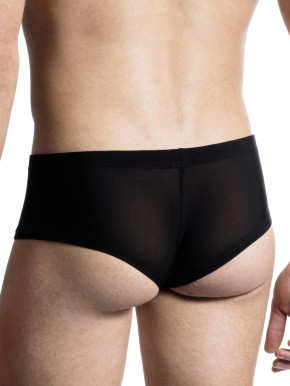 MANSTORE M101 Hot Pants schwarz oder weiß (80% Polyamid, 20% Elasthan) M / Schwarz