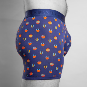 Swole Panda Hot Air Ballon Bamboo Boxers (95% Bamboo-Viskose, 5% Elasthan) M