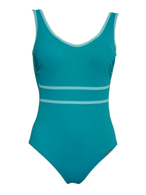 WASSERSTOFF 43 402 Badeanzug Sportivo season 2025 - verschiedene Farbvarianten (80% Polyamid, 20% Elasthan) 40/L / zelligne-baltic