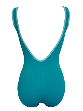 WASSERSTOFF 43 402 Badeanzug Sportivo season 2025 - verschiedene Farbvarianten (80% Polyamid, 20% Elasthan) 40/L / zelligne-baltic