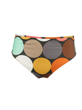 WASSERSTOFF 43 973 Triangelo Bikini Bolas black-bunt (80% Polyamid, 20% Elasthan) 36/S