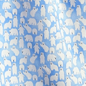 PAUL X BACKBLOOM Beach Boxer ice bear (100% Polyester) M