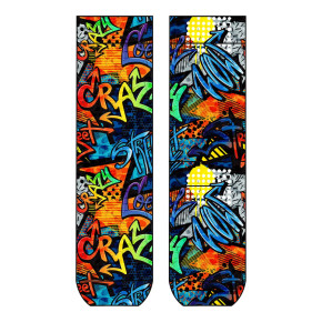 cool7 BRIGHT GRAFFITI Boxer + Socken Set (95% Baumwolle, 5% Elasthan) S