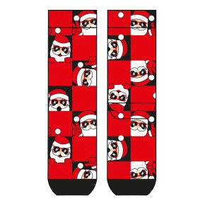 cool7 SANTA LOOKS OUT Boxer + Socken Set (95% Baumwolle, 5% Elasthan) M