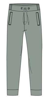 ELBSAND Jarin Pants stone (100% Baumwolle) XL