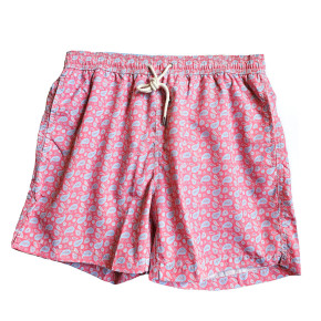PAUL X BACKBLOOM Beach Boxer paisley (100% Polyester) L