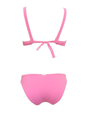 WASSERSTOFF 43 952 Shell Butterfly Bikini True Love uni verschiedene Farben (80% Polyamid, 20% Elasthan) rosa / 38B