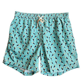PAUL X BACKBLOOM Beach Boxer toucan (100% Polyester) M