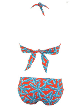 WASSERSTOFF 43 961 D Bikini Twisted True Love mit Wende-Top Hawaii-Hawaii (80% Polyamid, 20% Elasthan) 38D