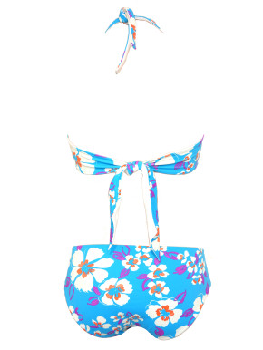 WASSERSTOFF 43 961 D Bikini Twisted True Love mit Wende-Top Hibiscus-Descrudado (80% Polyamid, 20% Elasthan) 40D